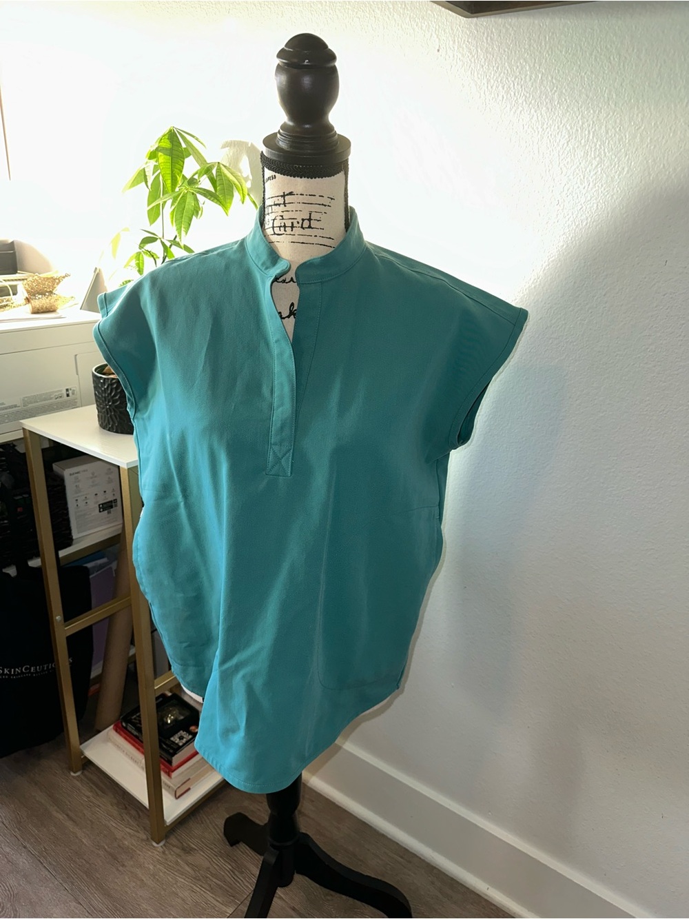 FIGS Jade Rafaela Mandarin Collar Scrub Top XXS + Zamora Jogger Pants XS Petite